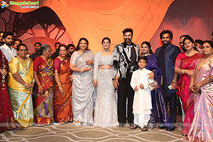 Bellamkonda Sreenivas and Kavya Reddy's Wedding Reception