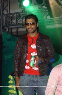 Allu Arjun at 7up Promotional Event in Hyderabad