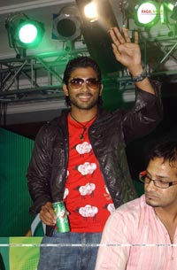 Allu Arjun at 7up Promotional Event in Hyderabad