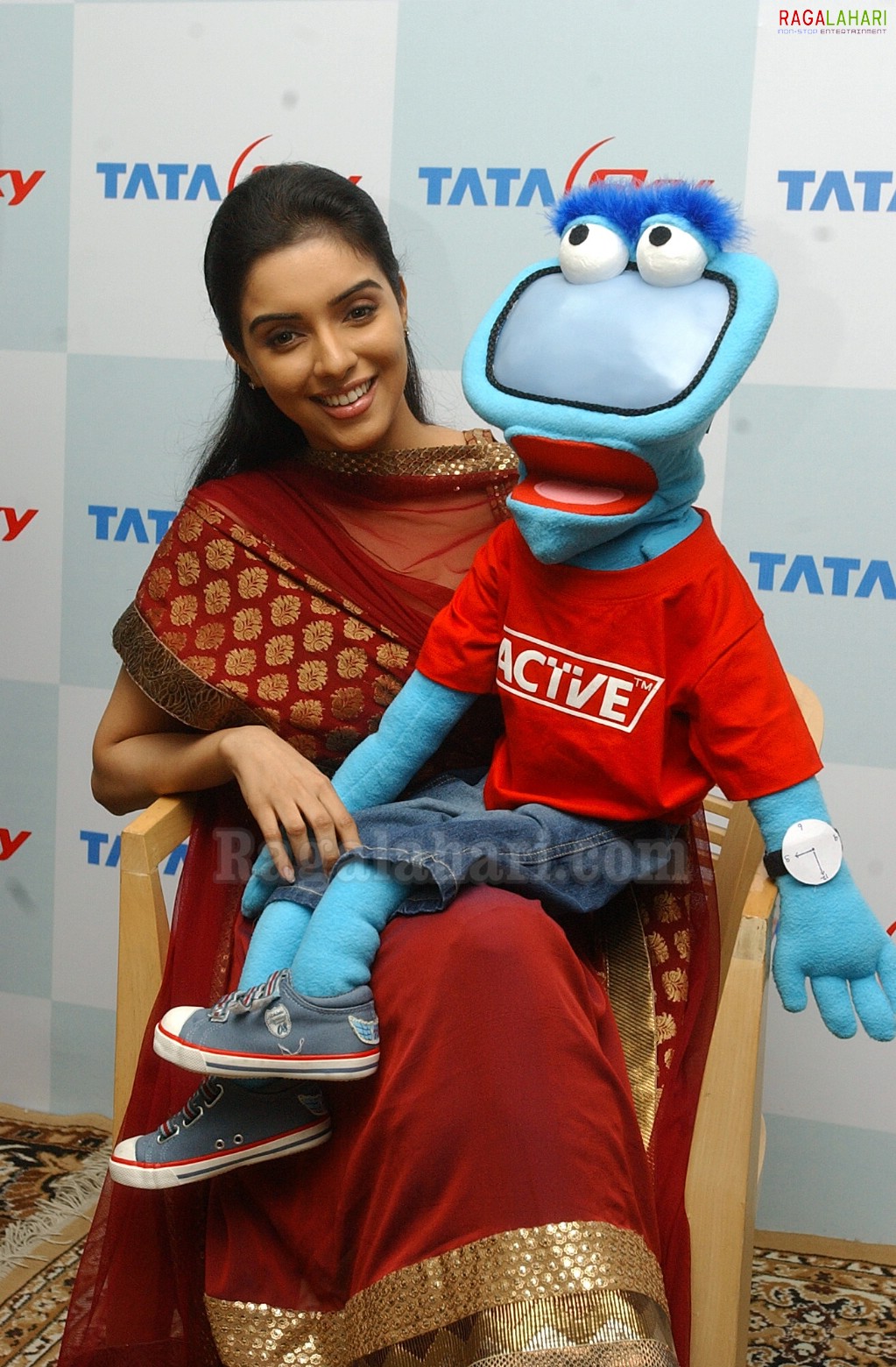 Asin at Tata Sky Promotional Event in Hyderabad