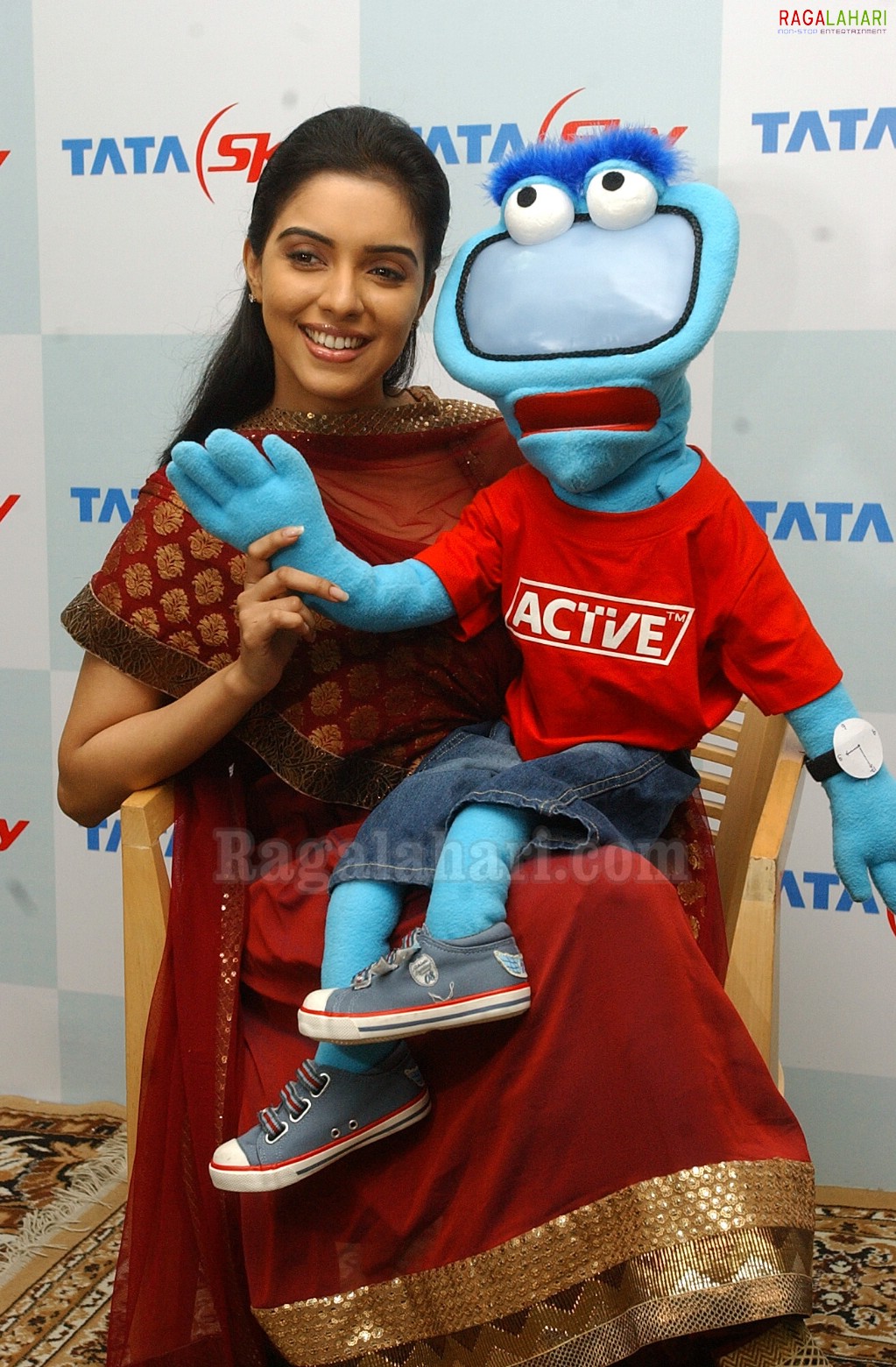 Asin at Tata Sky Promotional Event in Hyderabad