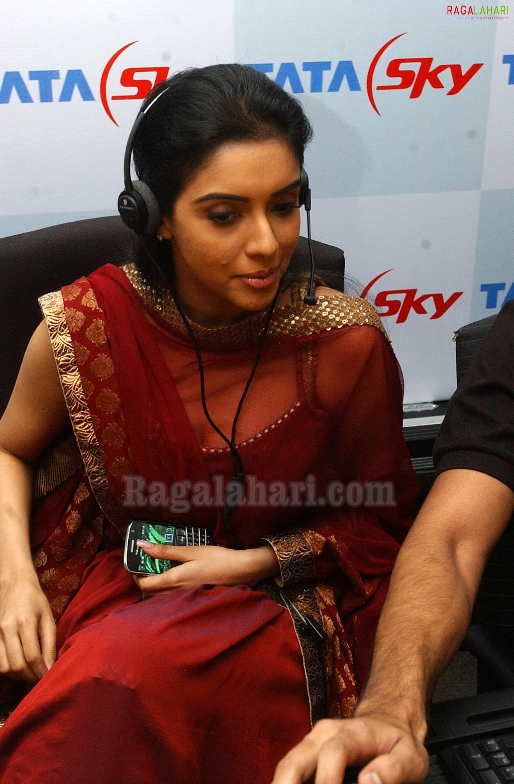 Asin at Tata Sky Promotional Event in Hyderabad