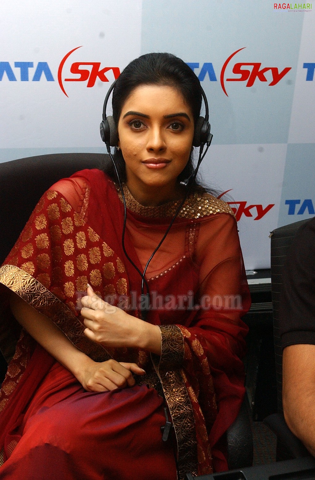 Asin at Tata Sky Promotional Event in Hyderabad