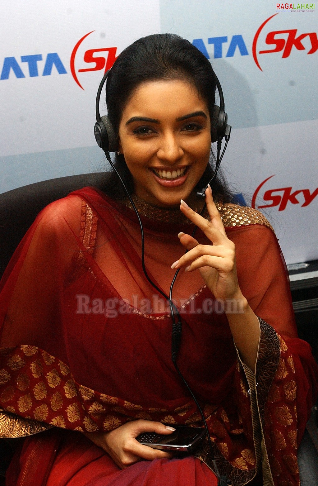 Asin at Tata Sky Promotional Event in Hyderabad