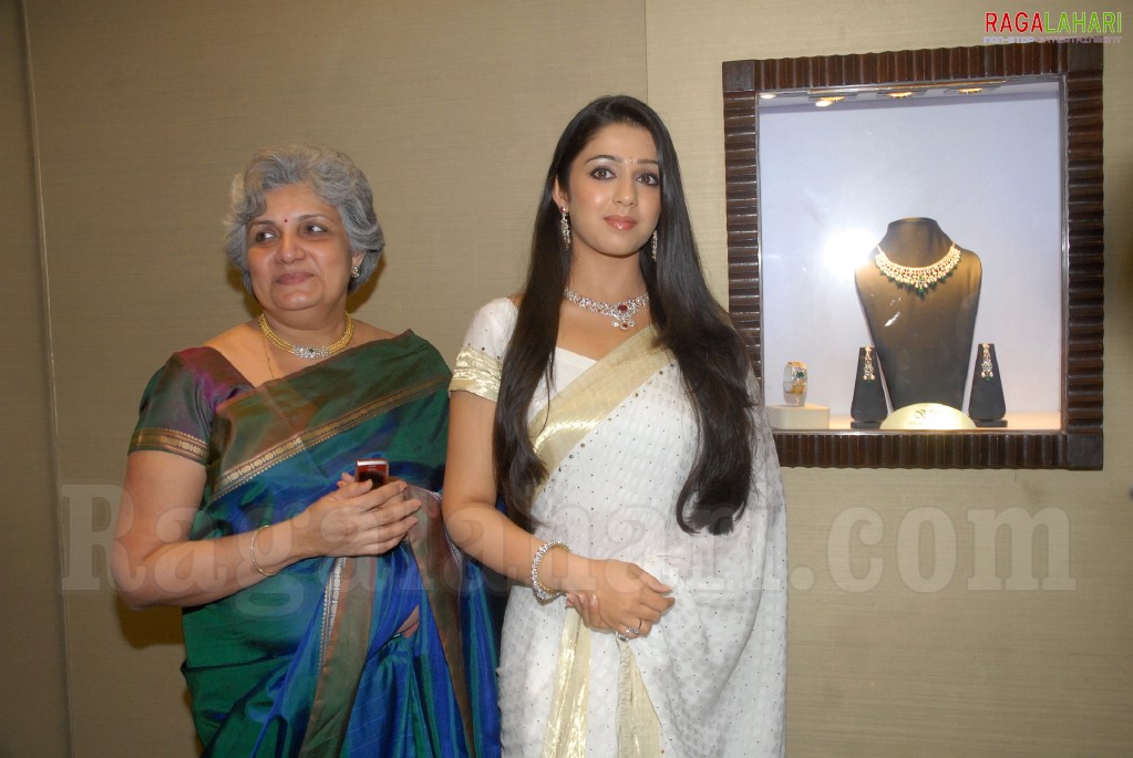 Charmi at Shobha Asar Jewellery Exhibition in Hyderabad