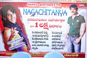 Naga Chaitanya Birthday Celebrations 2009