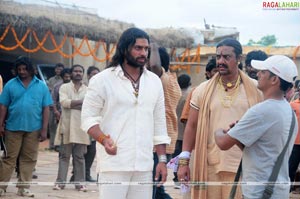 Seetaramula Kalyanam on the Sets