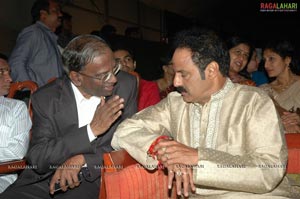 Balakrishna, Ramojirao Launches Ambica's Aroma Agarbathi