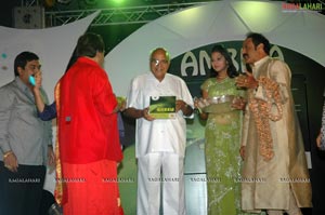 Balakrishna, Ramojirao Launches Ambica's Aroma Agarbathi