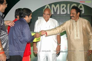 Balakrishna, Ramojirao Launches Ambica's Aroma Agarbathi