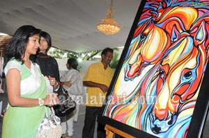 Hari Srinivas Art Exhibition at Taj Banjara