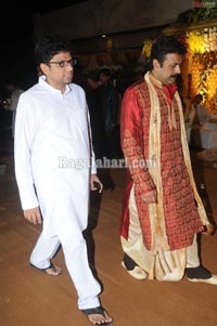 Mukesh Goud Daughter Shilpa-Nagaram Anirudh Wedding Function