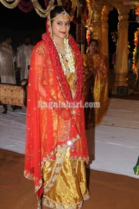 Mukesh Goud Daughter Shilpa-Nagaram Anirudh Wedding Function