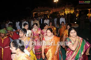 Mukesh Goud Daughter Shilpa-Nagaram Anirudh Wedding Function