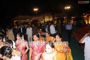 Mukesh Goud Daughter Shilpa-Nagaram Anirudh Wedding Function