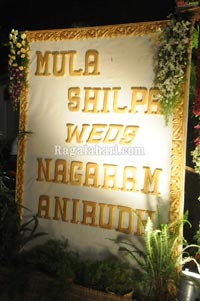 Mukesh Goud Daughter Shilpa-Nagaram Anirudh Wedding Function