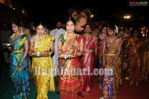 Mukesh Goud Daughter Shilpa-Nagaram Anirudh Wedding Function