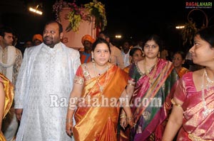 Mukesh Goud Daughter Shilpa-Nagaram Anirudh Wedding Function