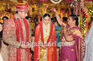 Mukesh Goud Daughter Shilpa-Nagaram Anirudh Wedding Function