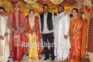 Mukesh Goud Daughter Shilpa-Nagaram Anirudh Wedding Function