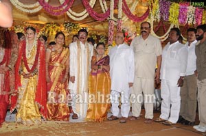 Mukesh Goud Daughter Shilpa-Nagaram Anirudh Wedding Function