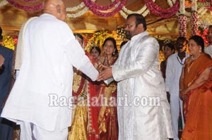 Mukesh Goud Daughter Shilpa-Nagaram Anirudh Wedding Function