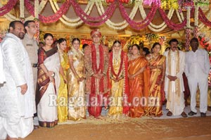 Mukesh Goud Daughter Shilpa-Nagaram Anirudh Wedding Function