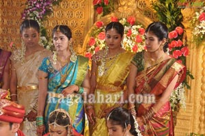 Mukesh Goud Daughter Shilpa-Nagaram Anirudh Wedding Function