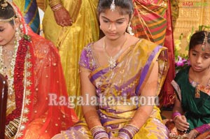 Mukesh Goud Daughter Shilpa-Nagaram Anirudh Wedding Function