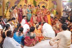 Mukesh Goud Daughter Shilpa-Nagaram Anirudh Wedding Function