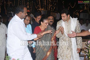 Mukesh Goud Daughter Shilpa-Nagaram Anirudh Wedding Function