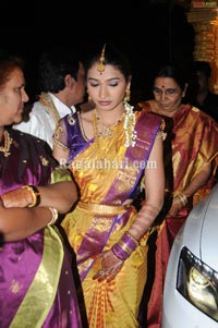 Mukesh Goud Daughter Shilpa-Nagaram Anirudh Wedding Function