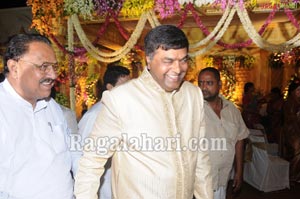 Mukesh Goud Daughter Shilpa-Nagaram Anirudh Wedding Function