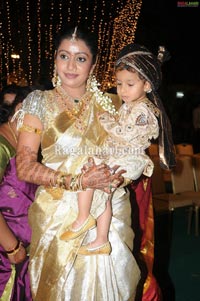 Mukesh Goud Daughter Shilpa-Nagaram Anirudh Wedding Function