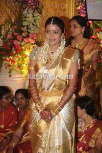 Mukesh Goud Daughter Shilpa-Nagaram Anirudh Wedding Function