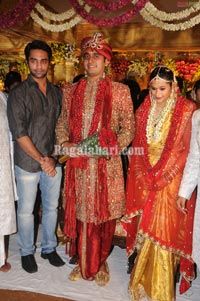 Mukesh Goud Daughter Shilpa-Nagaram Anirudh Wedding Function