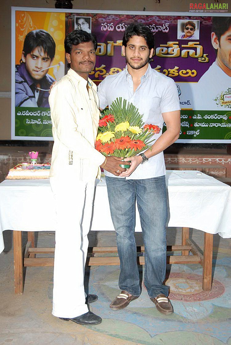 Naga Chaitanya Birthday Celebrations 2010