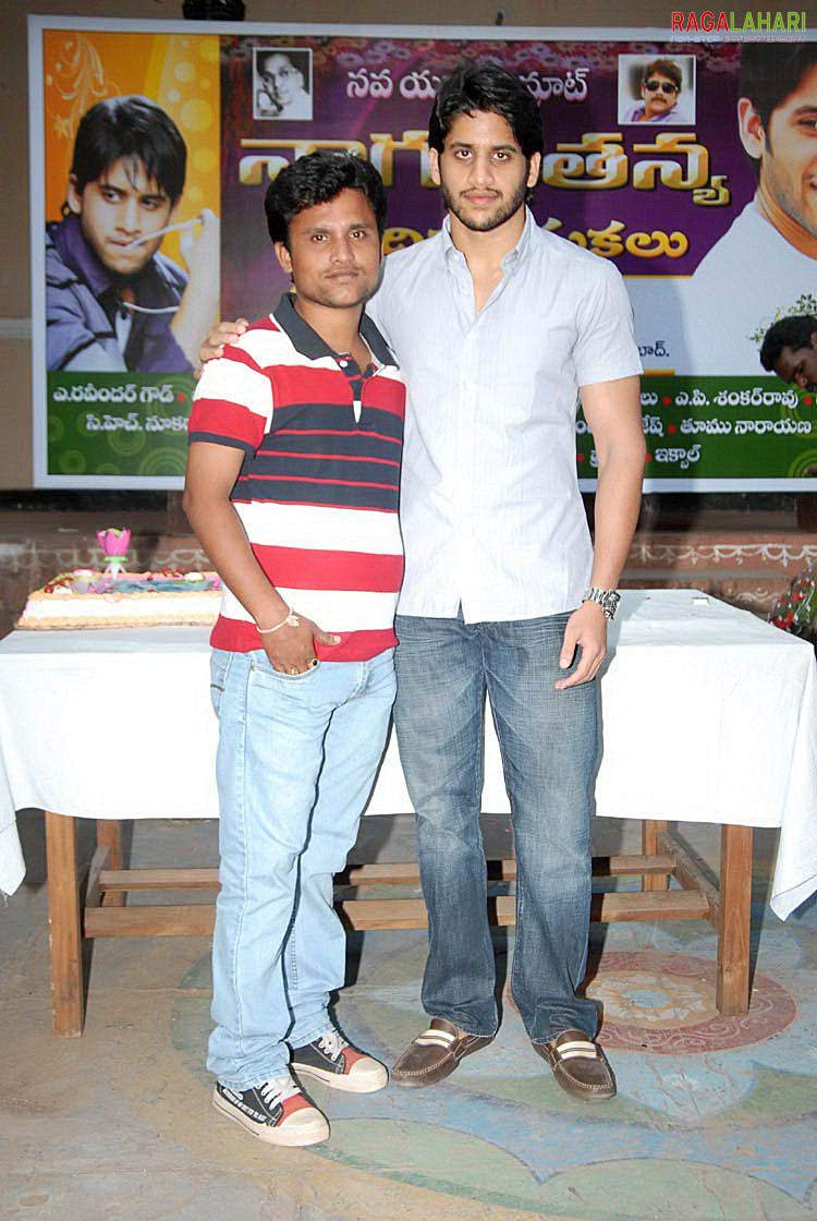 Naga Chaitanya Birthday Celebrations 2010