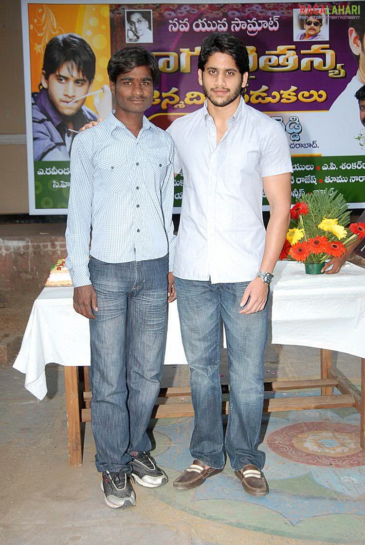 Naga Chaitanya Birthday Celebrations 2010