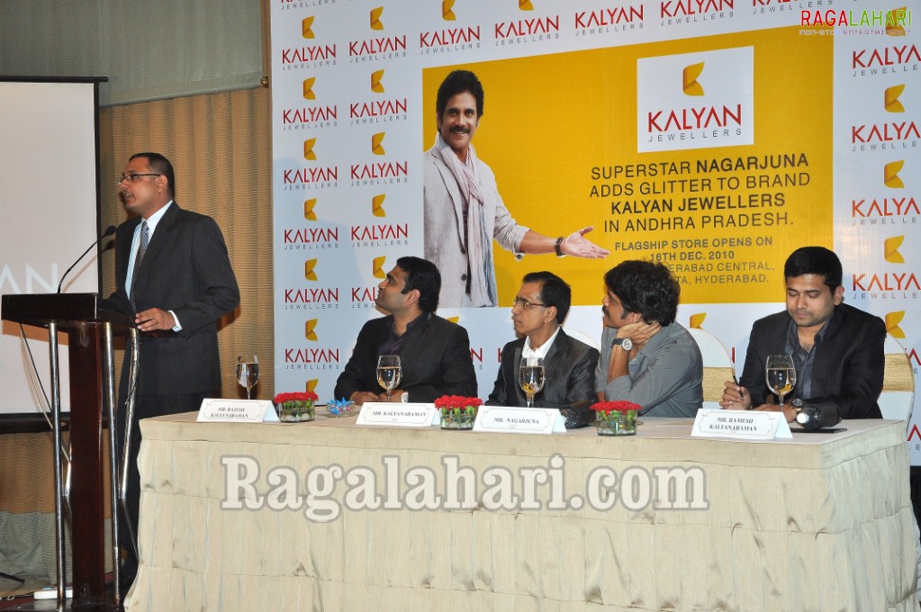 Nagarjuna is Kalyan Jewellers Brand Ambassador