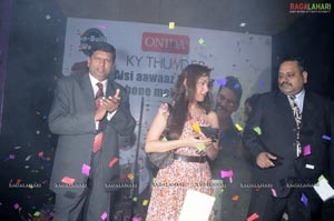 Manjari Fadnis Launches Onida KY Thunder007 Mobile in Hyderabad