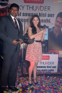 Manjari Fadnis Launches Onida KY Thunder007 Mobile in Hyderabad