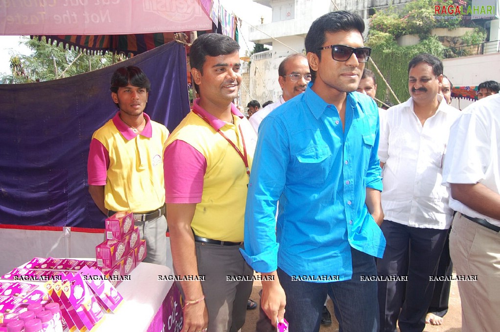 Charan Inaugurates Free Diabetic & Exhibition Center