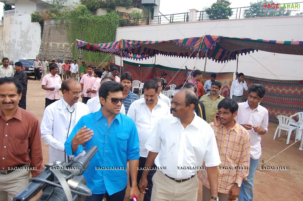 Charan Inaugurates Free Diabetic & Exhibition Center