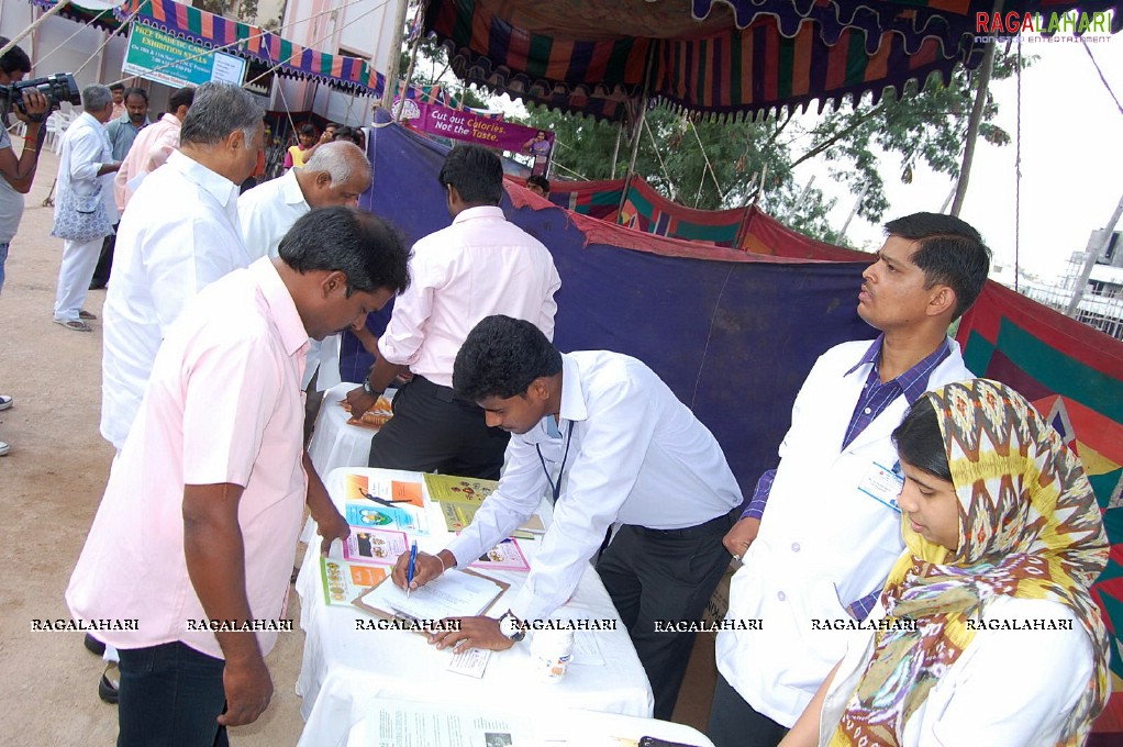 Charan Inaugurates Free Diabetic & Exhibition Center