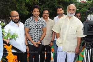 Allu Arjun-Ileana Film Muhurat