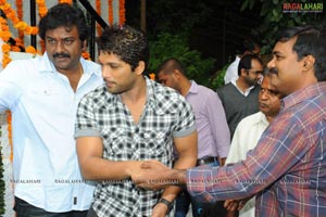 Allu Arjun-Ileana Film Muhurat