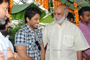 Allu Arjun-Ileana Film Muhurat