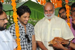 Allu Arjun-Ileana Film Muhurat