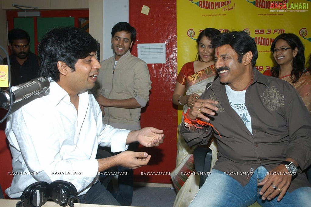 Balakrishna at Radio Mirchi